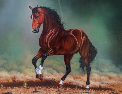 arabian horse art