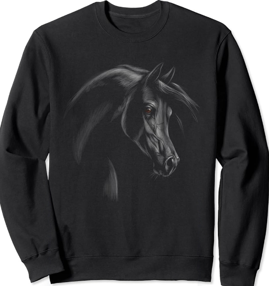 arabian horse sweatshirt