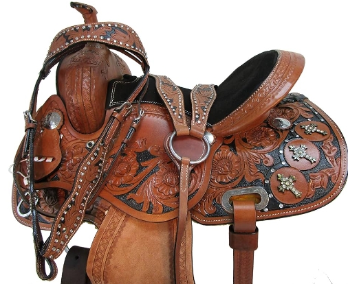 arabian western show saddle