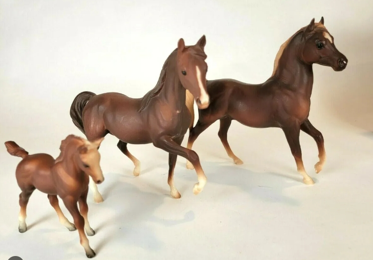 breyer arabian mare and foal