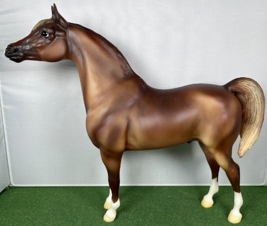 breyer arabian horse and rider