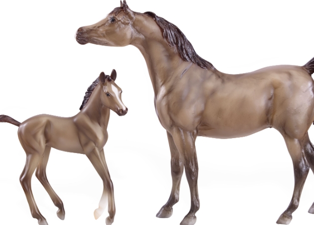 breyer arabian foal