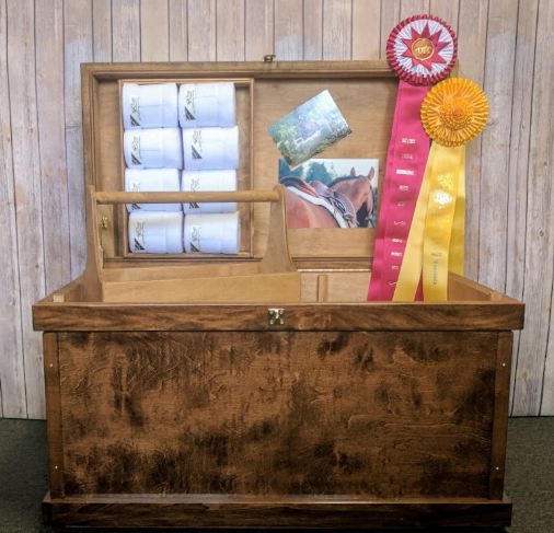 equestrian tack trunk